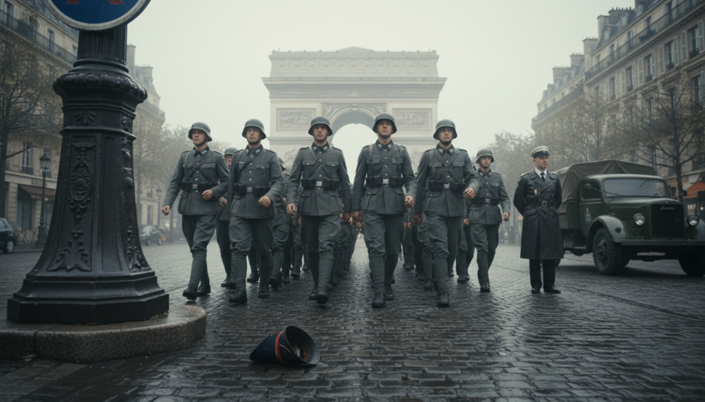 Fall of Paris to German Forces (1940)