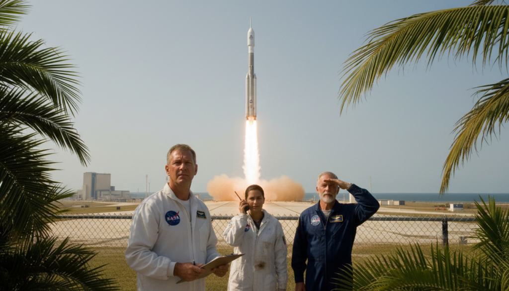 NASA Launches Lunar Reconnaissance Orbiter and LCROSS