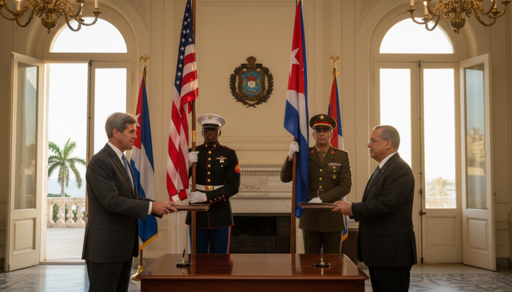 U.S.-Cuba Diplomatic Relations Restored