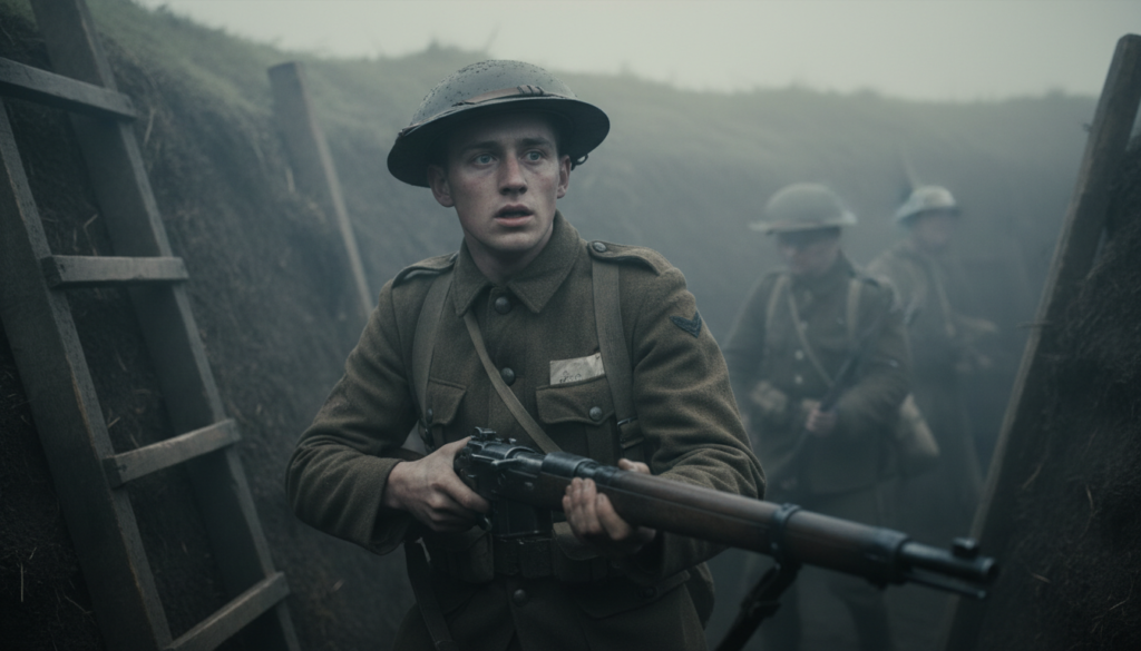 The First Day of the Somme — detail