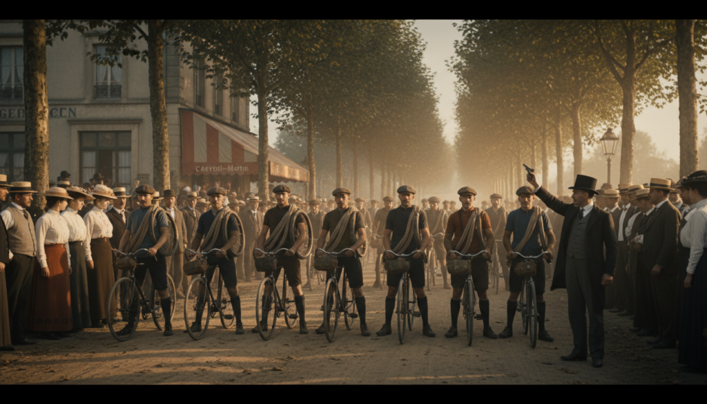 The First Tour de France Begins