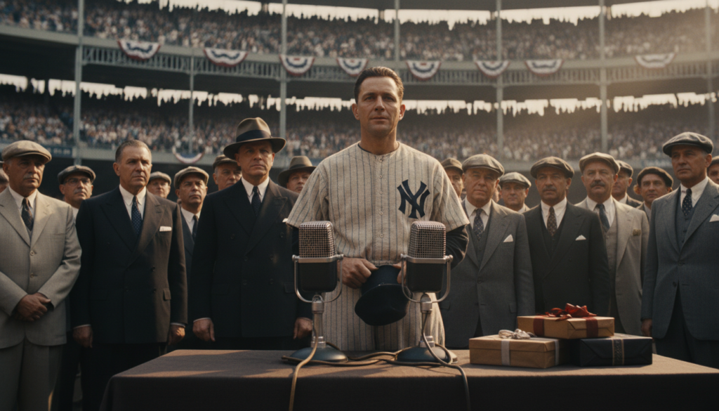 Lou Gehrig's "Luckiest Man" Farewell Speech