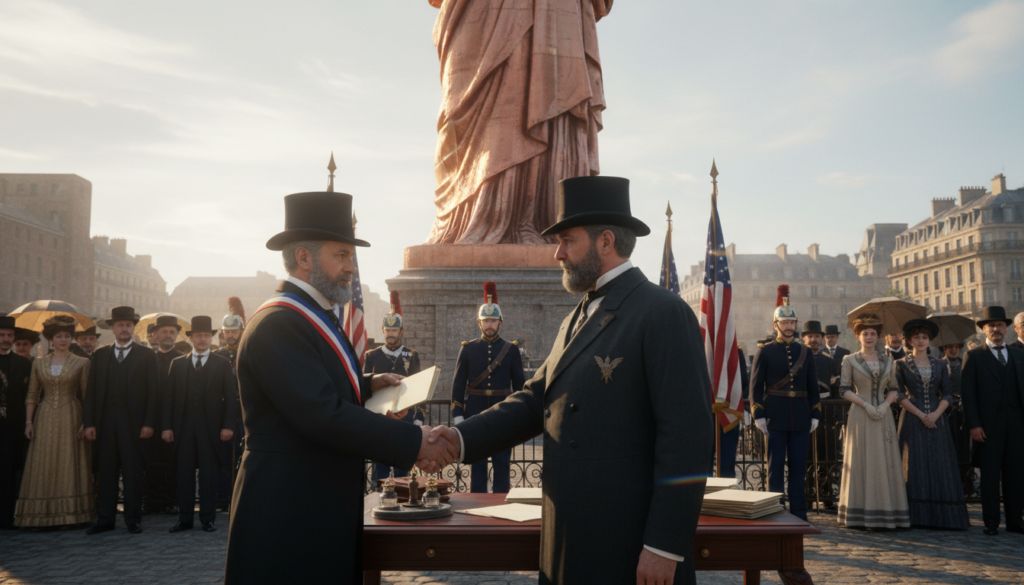 France Presents the Statue of Liberty