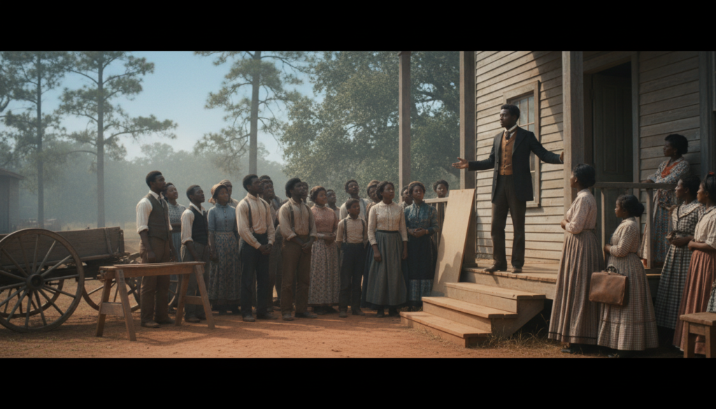 Opening of the Tuskegee Normal and Industrial Institute