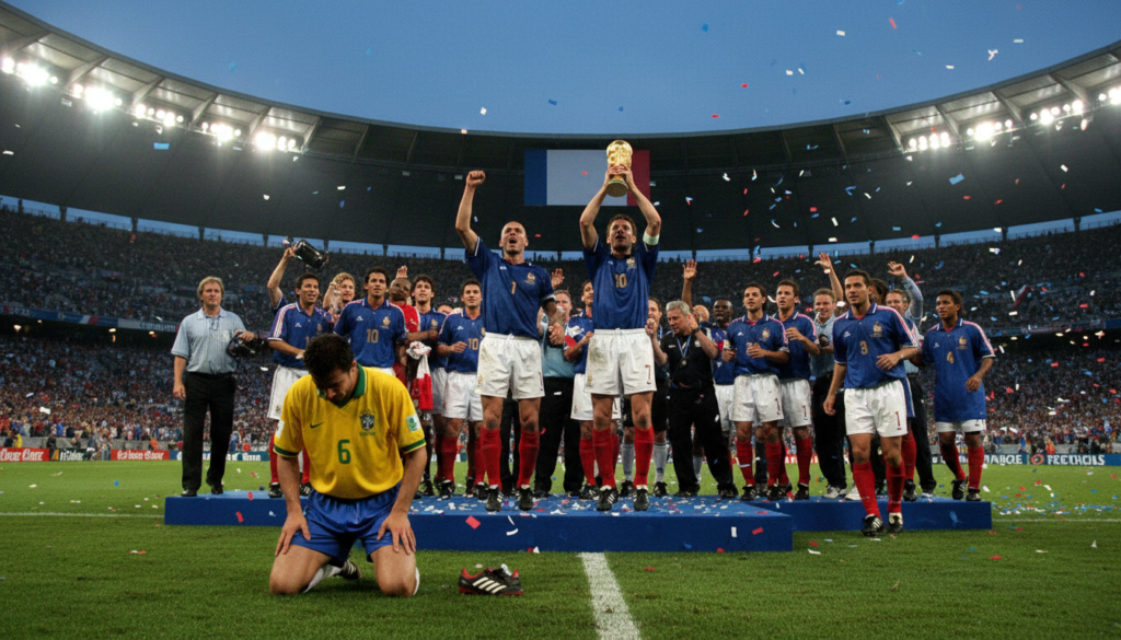 France Wins First FIFA World Cup (1998)
