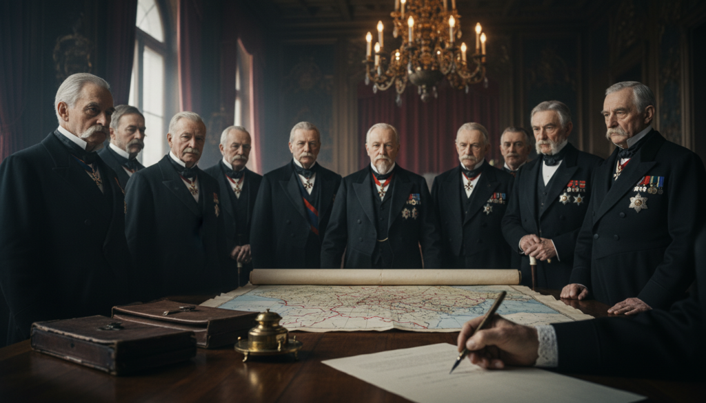 Signing of the Treaty of Berlin