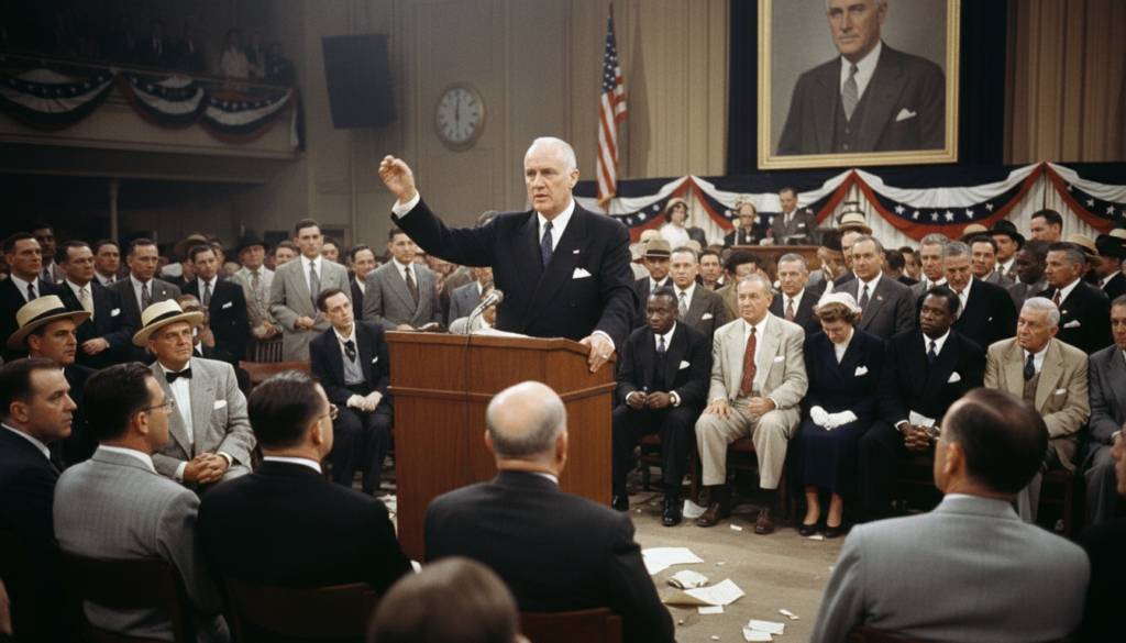 President Truman Nominated for Full Term at 1948 Democratic National Convention