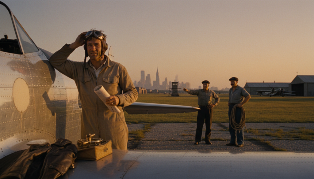 Wiley Post Completes First Solo Flight Around the World