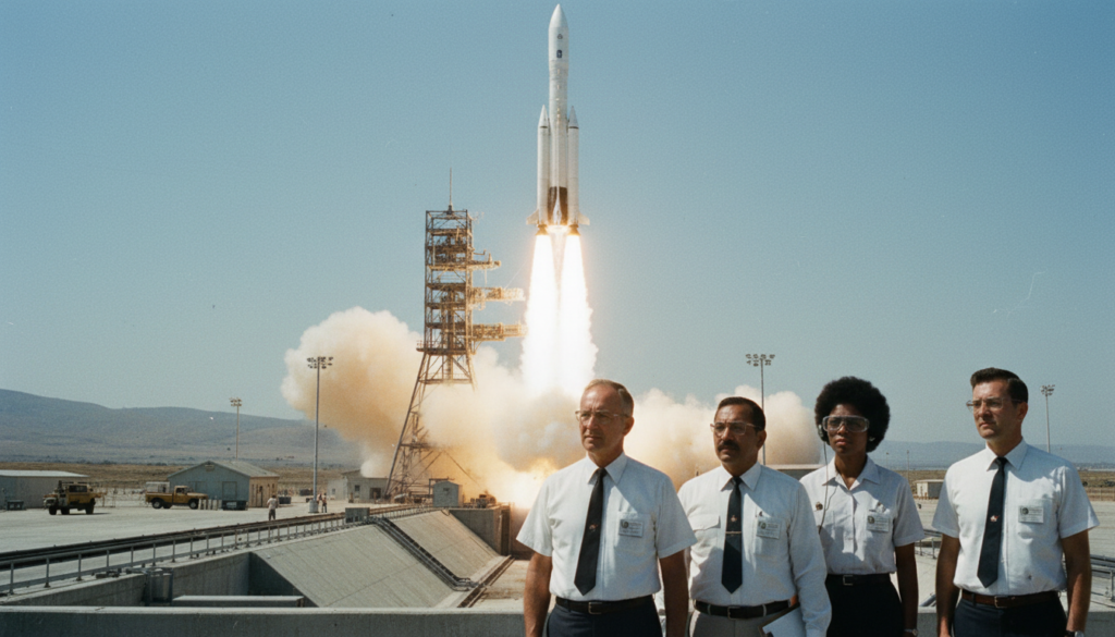 Landsat 1 Launches