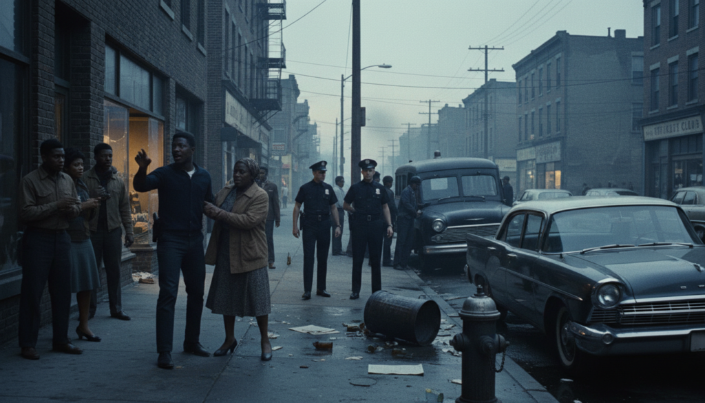 Detroit Riot Begins