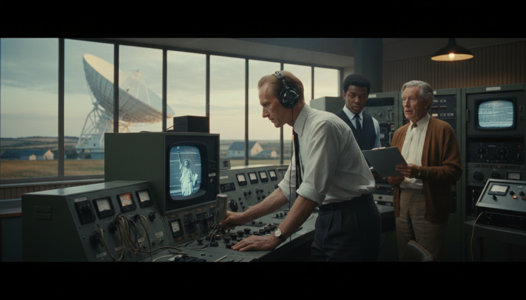 Telstar 1 Relays First Live Transatlantic Television Broadcast