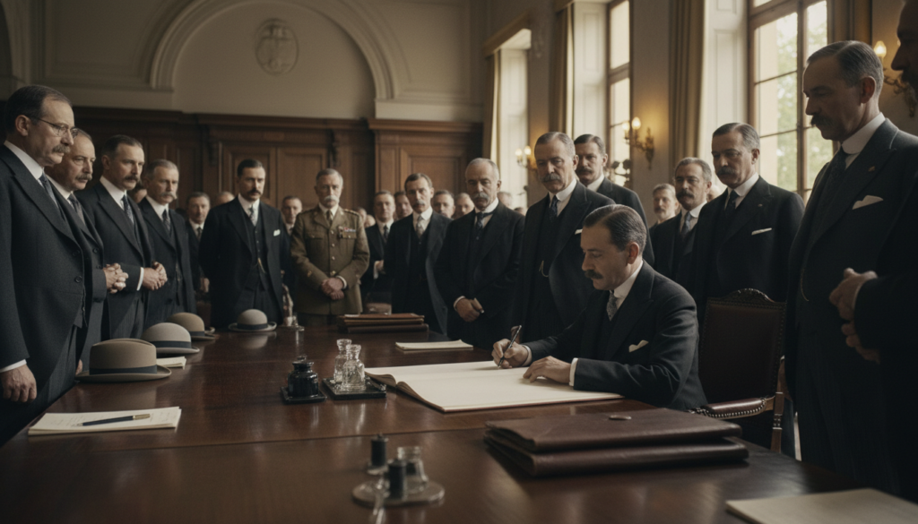 Treaty of Lausanne Is Signed