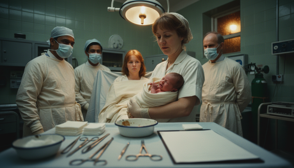 First IVF Baby Born