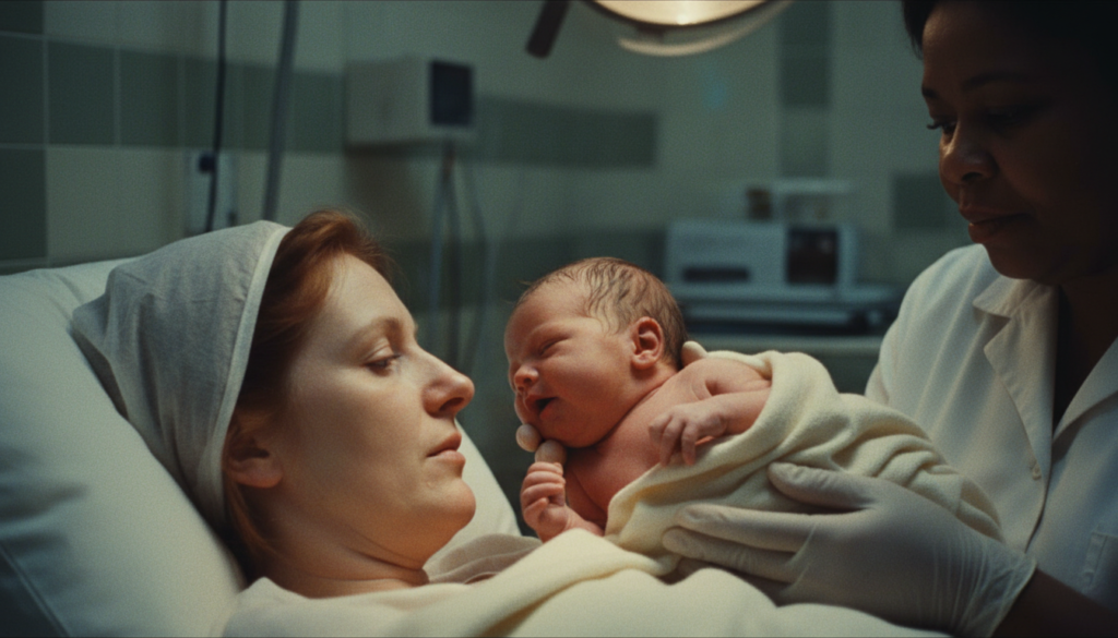 First IVF Baby Born — detail