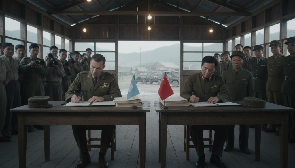 Korean Armistice Agreement Signed