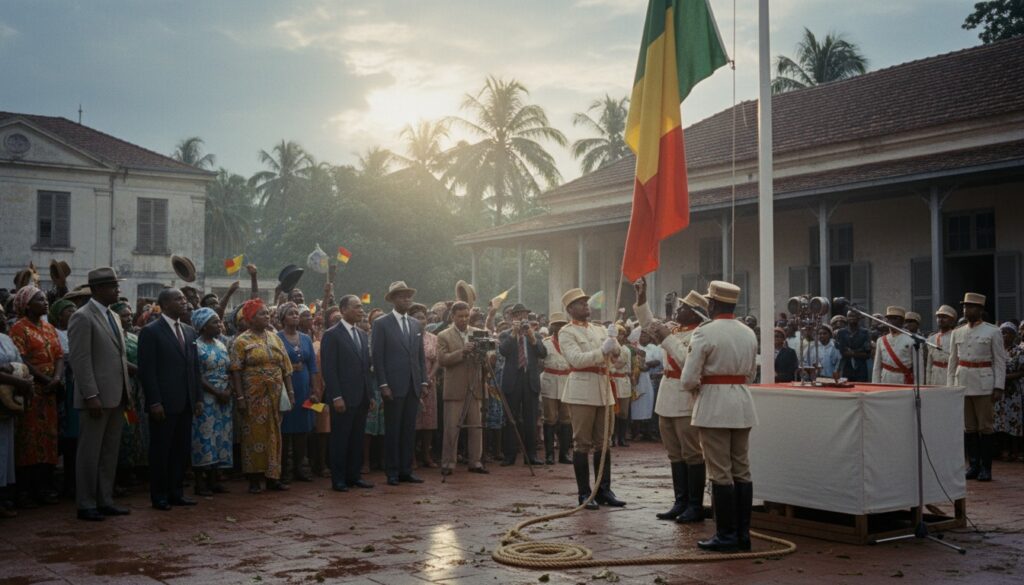 Dahomey Gains Independence. The Republic of Dahomey, now known as Benin, became independent from France