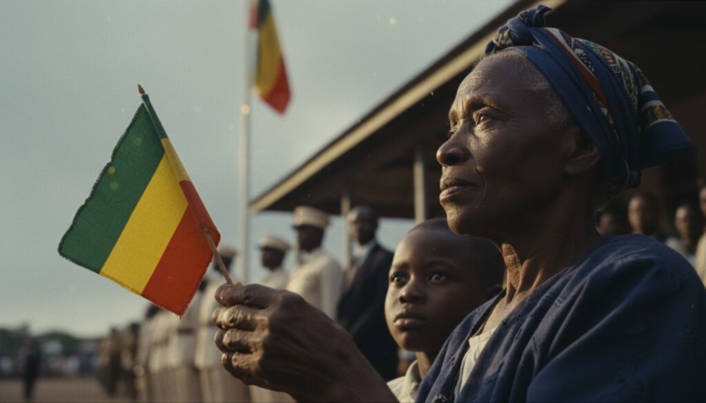 Dahomey Gains Independence. The Republic of Dahomey, now known as Benin, became independent from France — detail