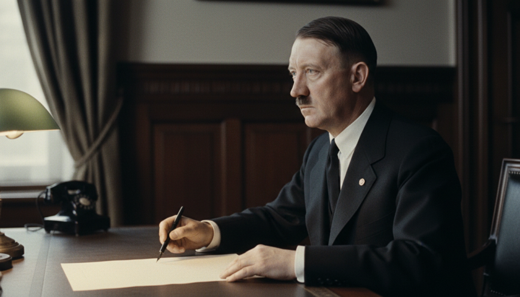 Hitler Becomes Führer — detail