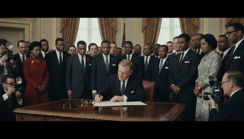Voting Rights Act Signed into Law
