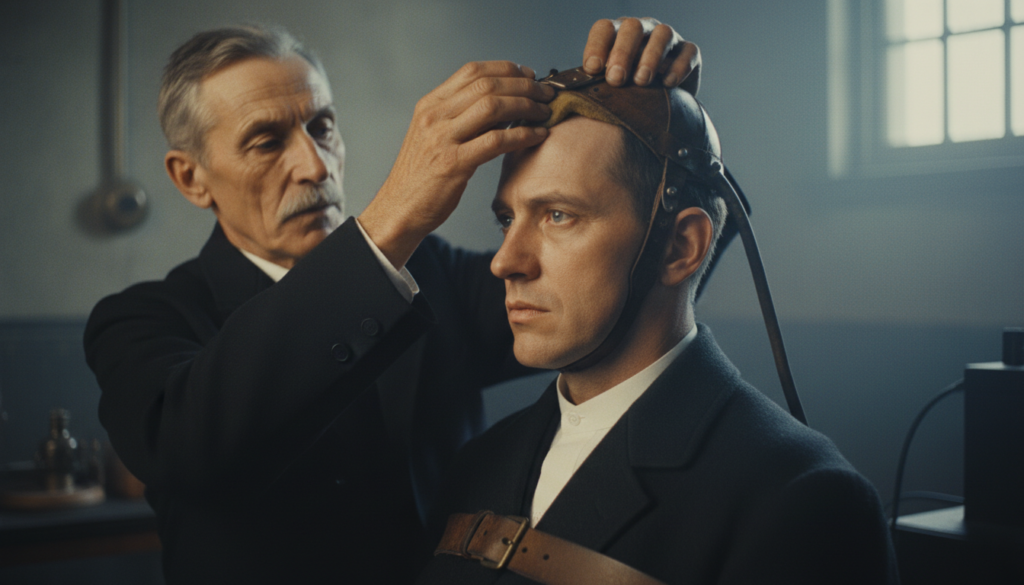 First Execution by Electric Chair — detail