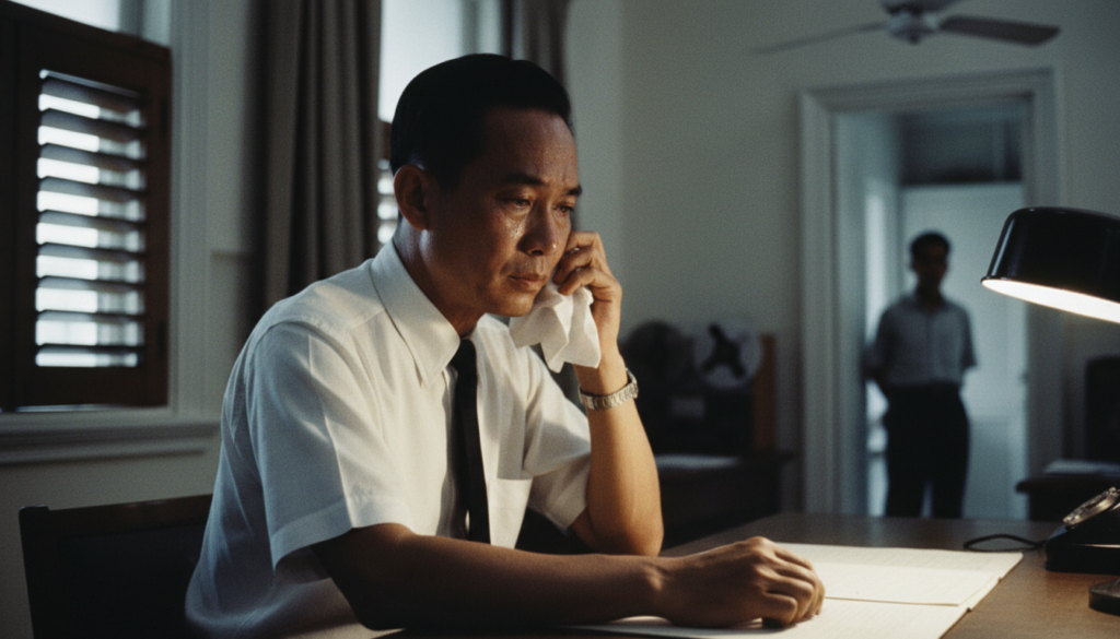 Singapore Becomes Independent — detail