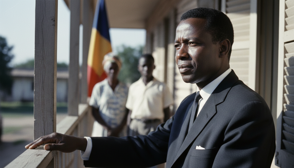 Chad Gains Independence from France — detail