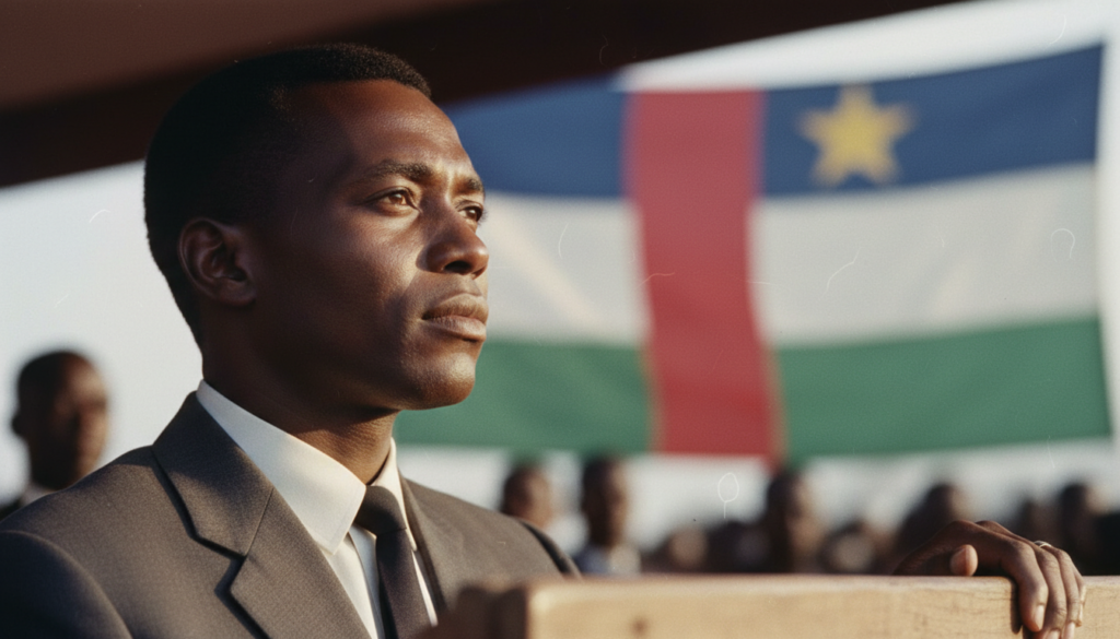 Central African Republic Gains Independence — detail