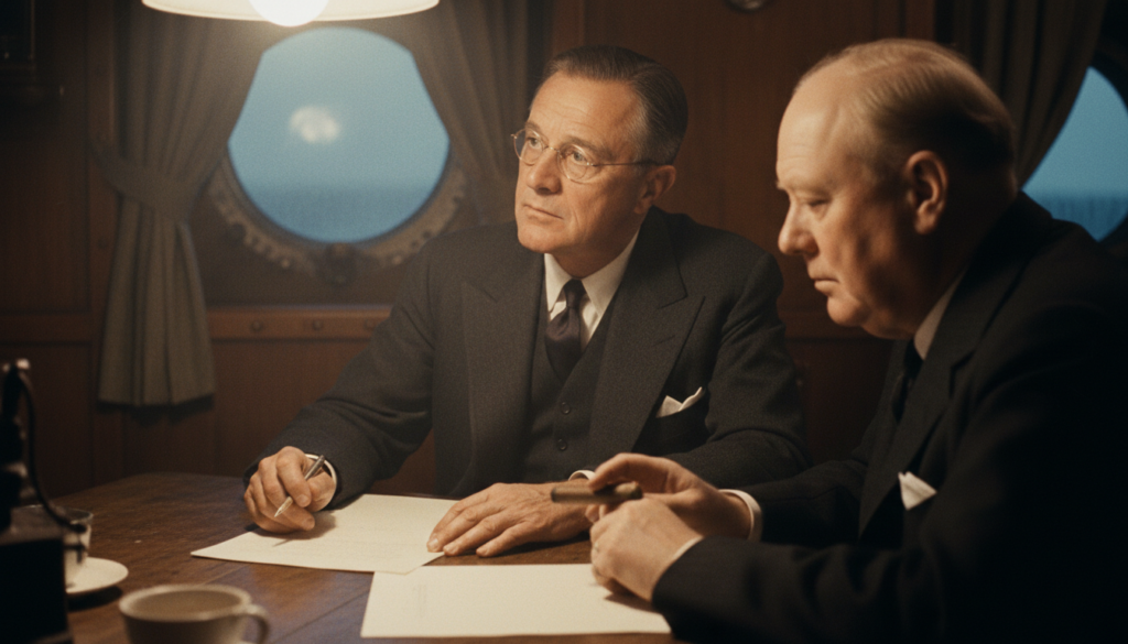 Atlantic Charter Announced — detail