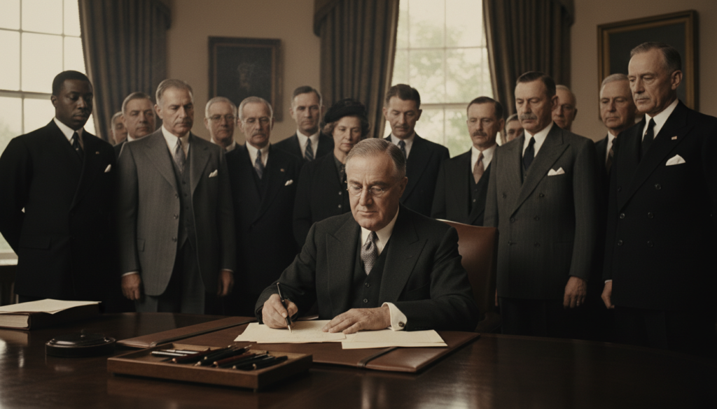 Social Security Act Signed