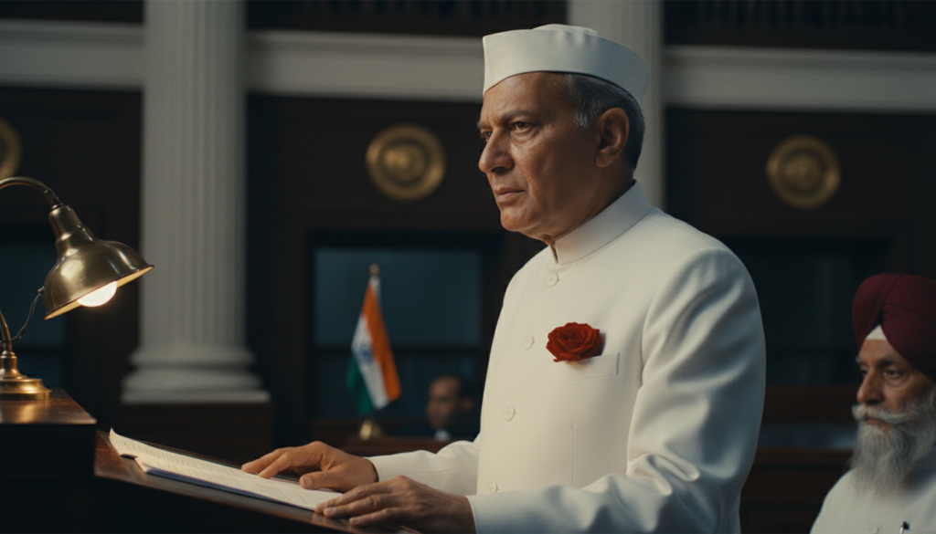 India Gains Independence — detail