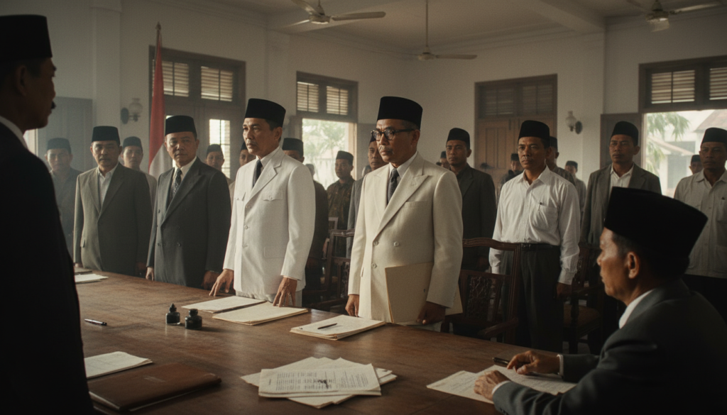 Indonesia Establishes Its National Government