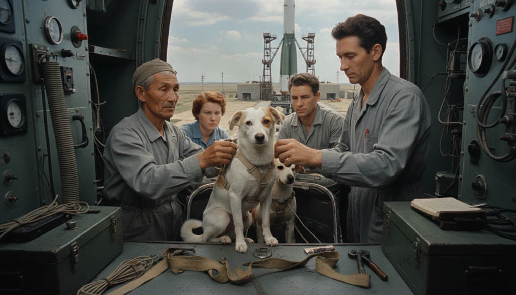Sputnik 5 Launches with Belka and Strelka