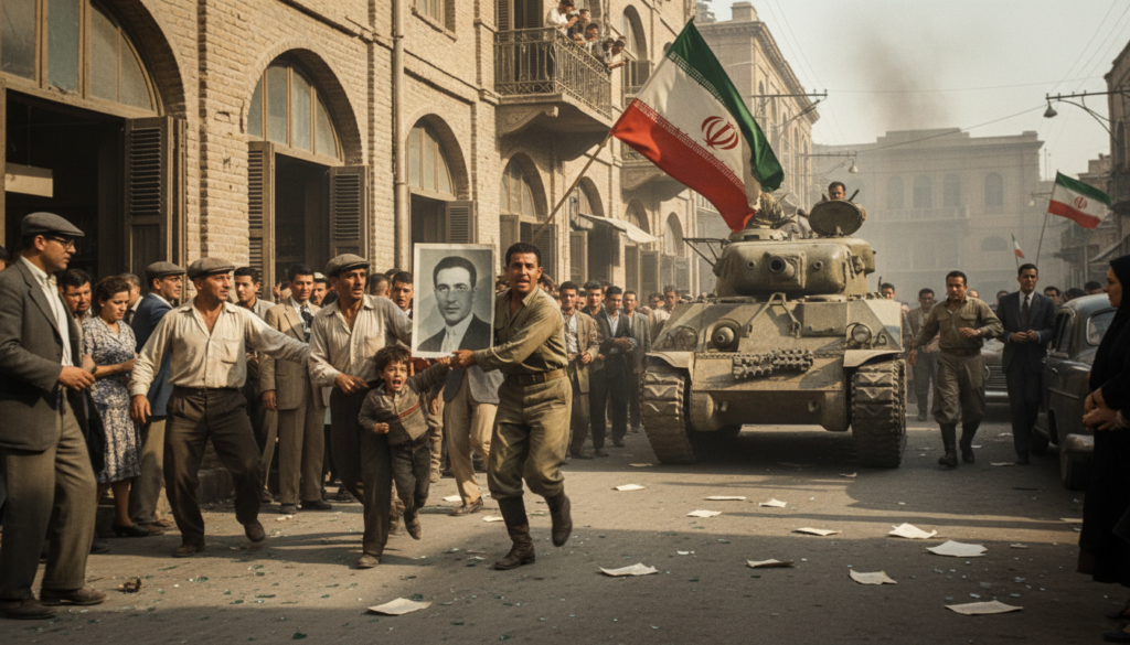 Iranian Coup Overthrows Mohammad Mosaddegh