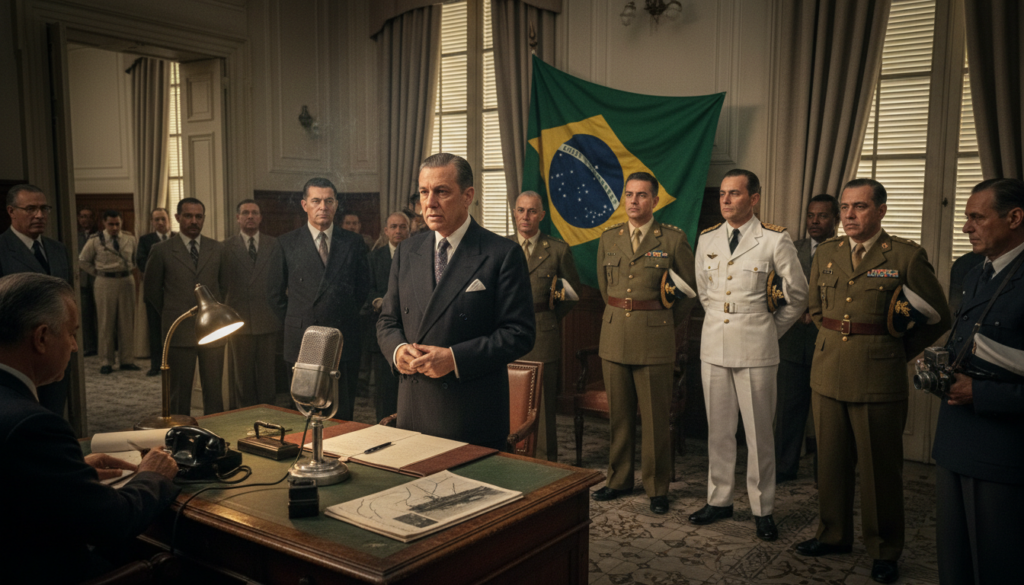 Brazil Declares War on the Axis