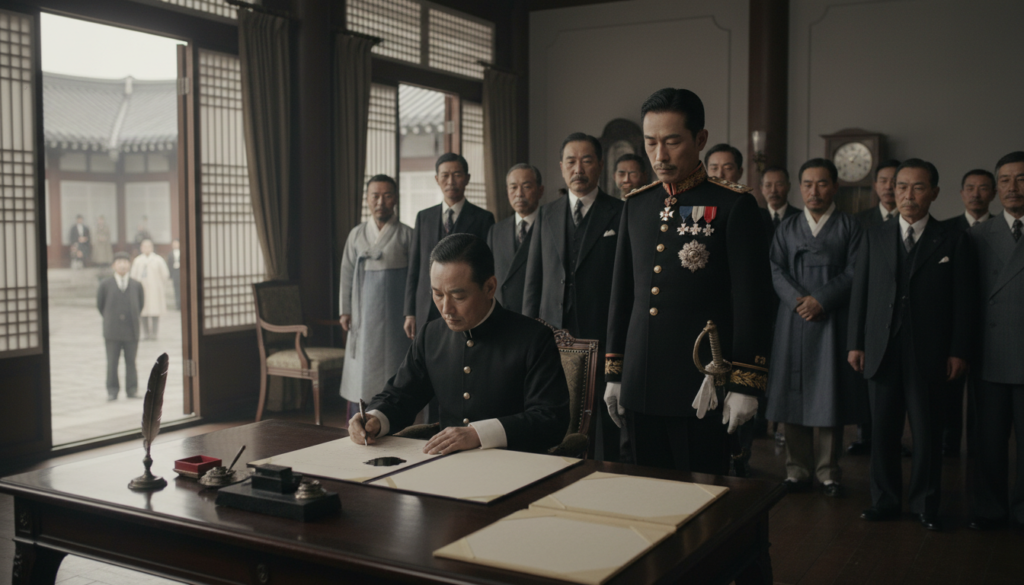Japan–Korea Annexation Treaty Signed
