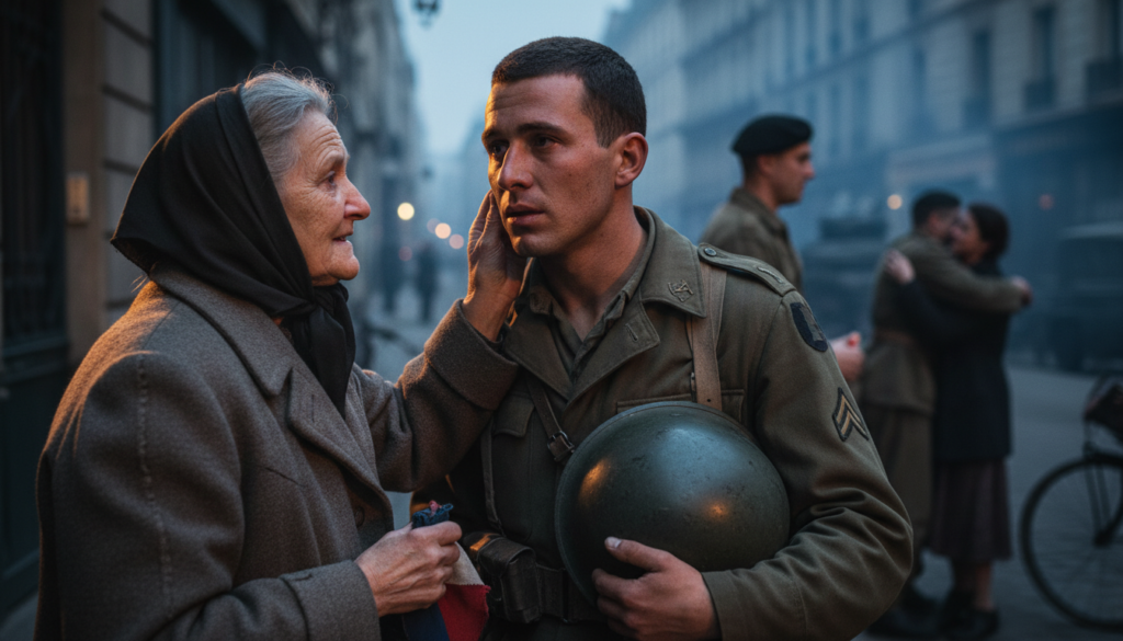 Liberation of Paris — detail