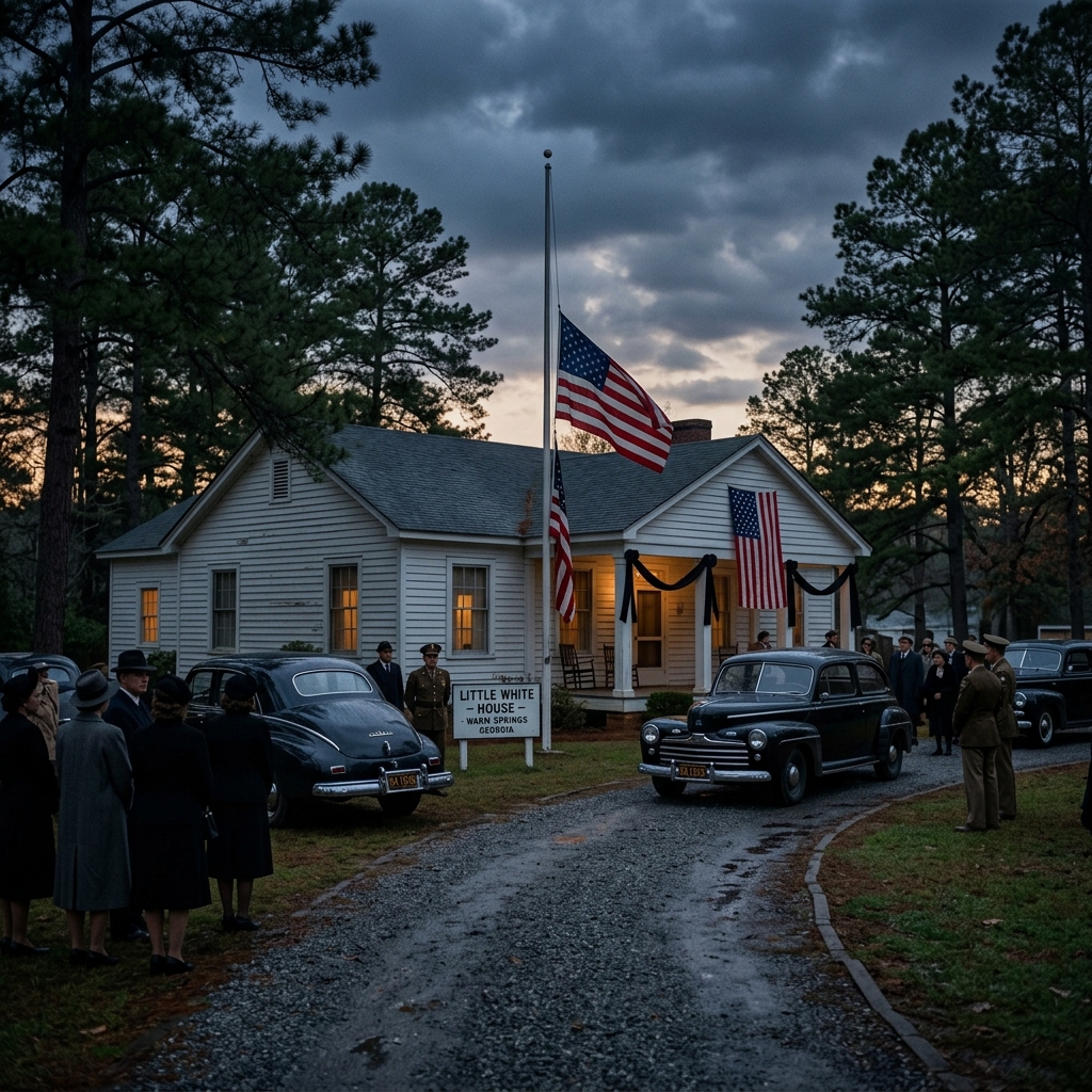 President Franklin D. Roosevelt Dies