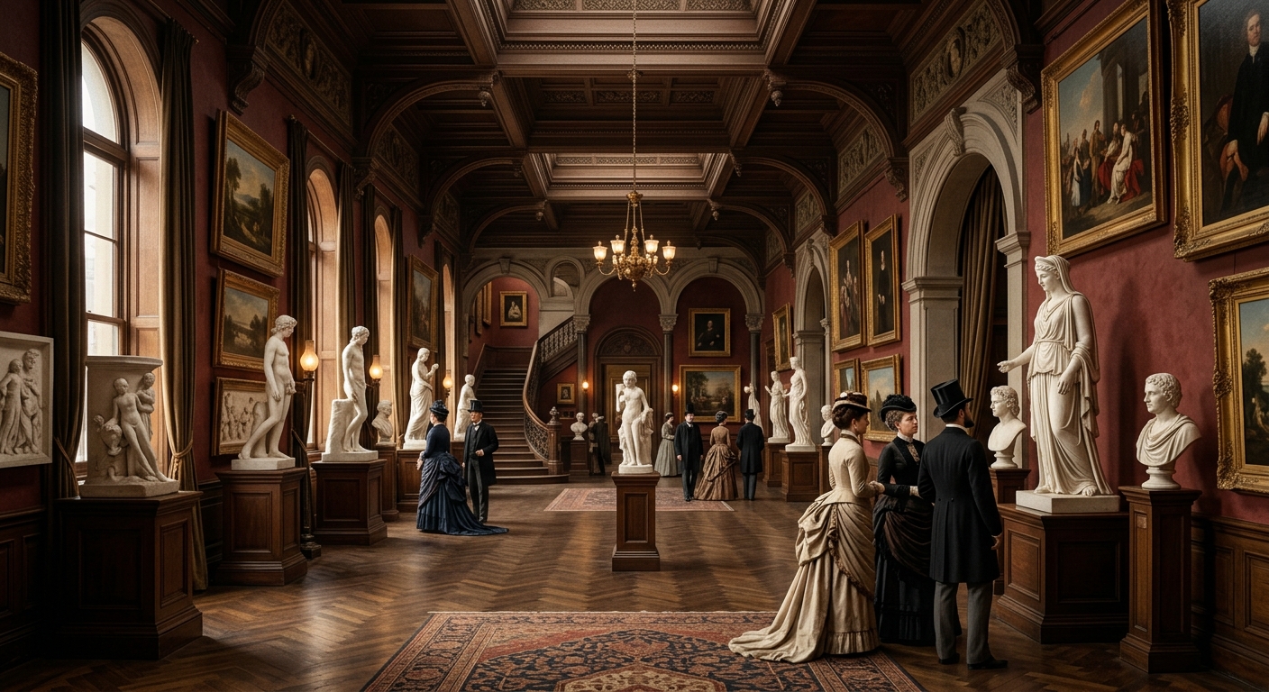 The Metropolitan Museum of Art Is Founded — detail