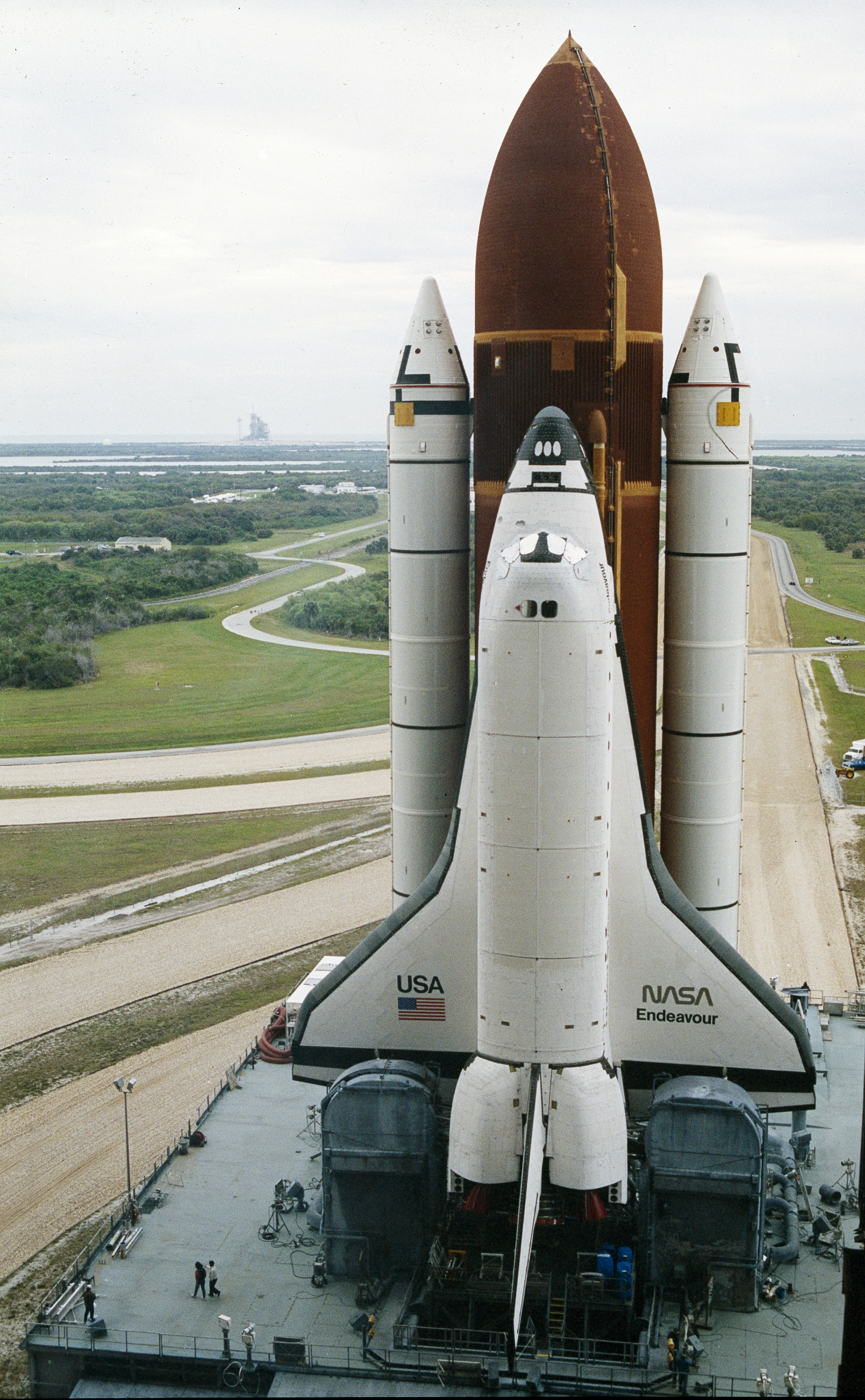 Space Shuttle Endeavour Launches on STS-49