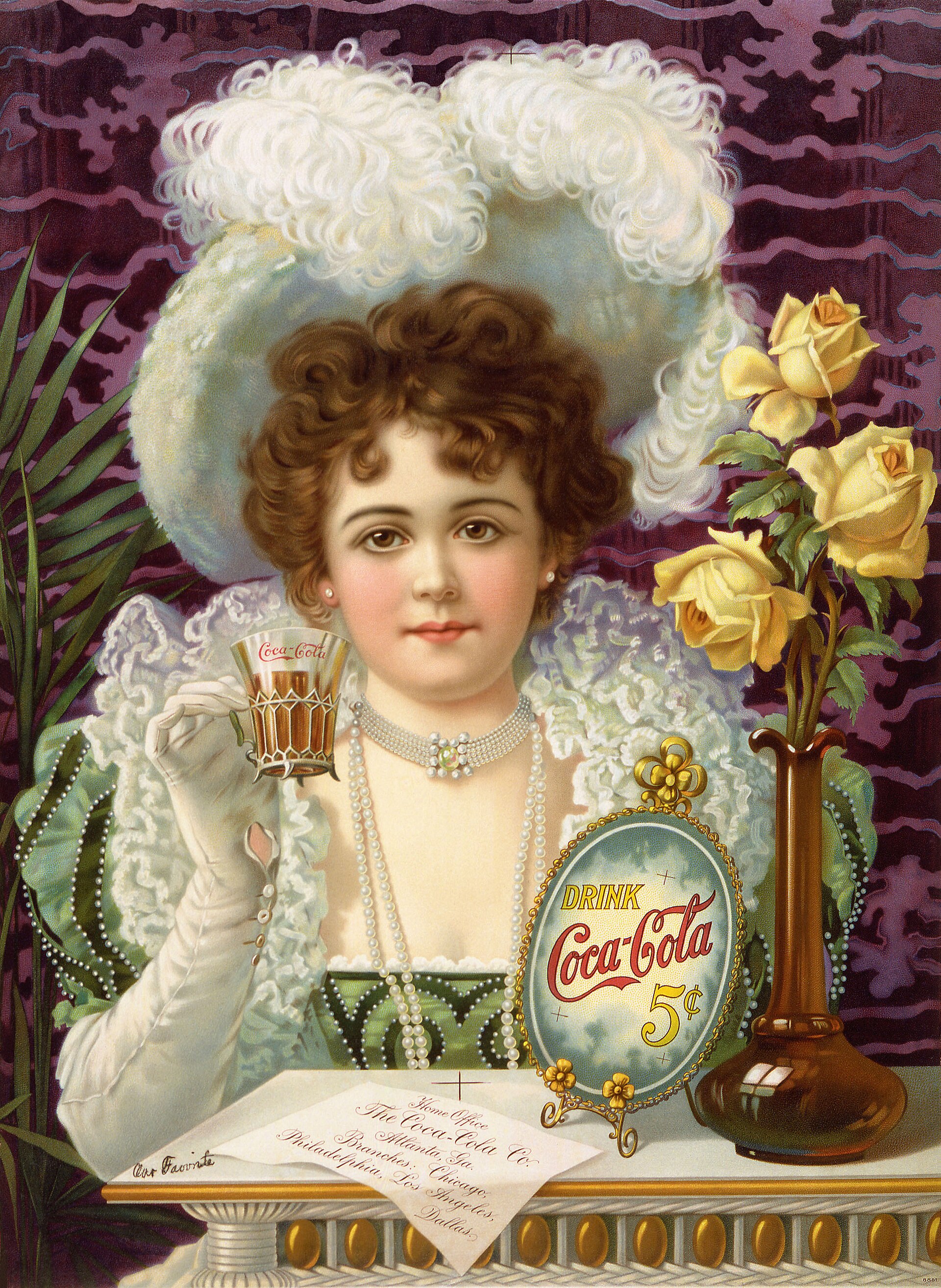Coca-Cola Is First Sold — detail