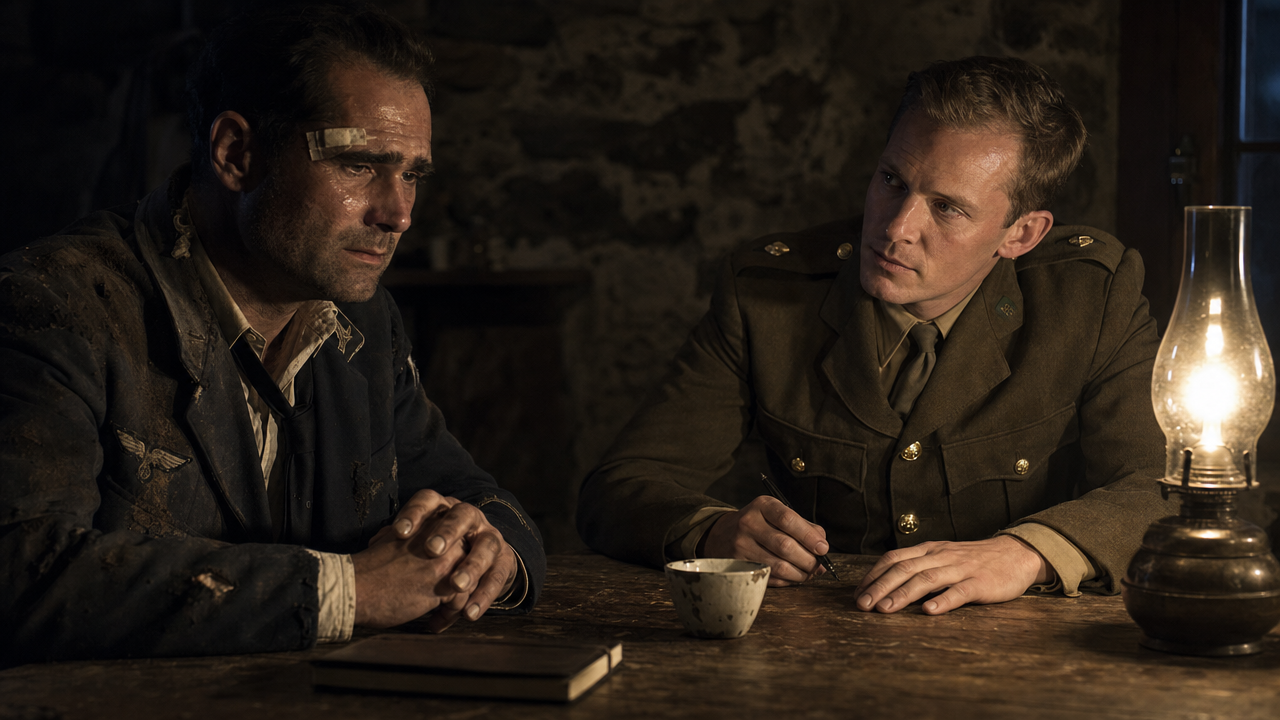 1941 – Rudolf Hess flies to Scotland on a secret peace mission — detail