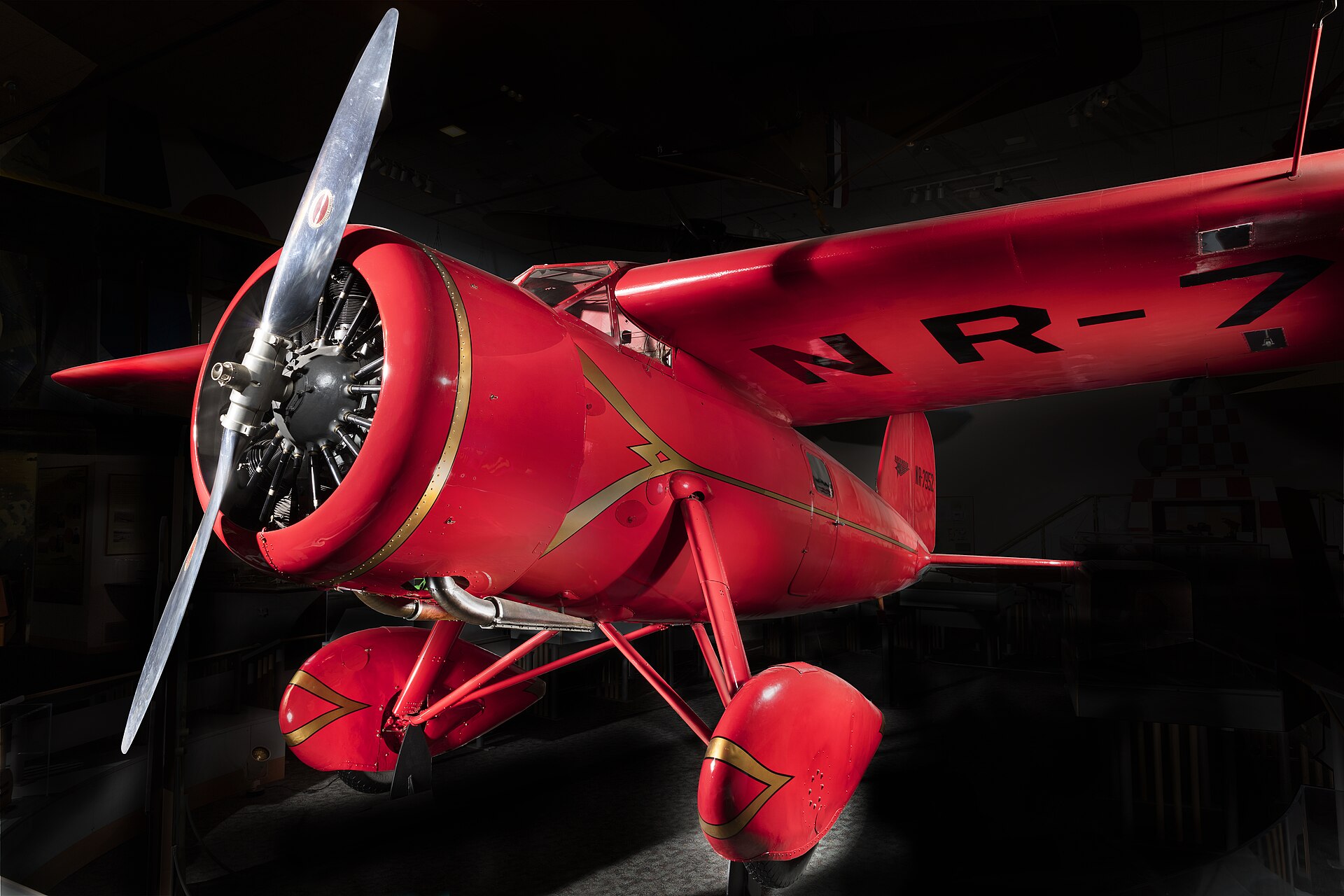 Amelia Earhart completes solo Atlantic flight — detail