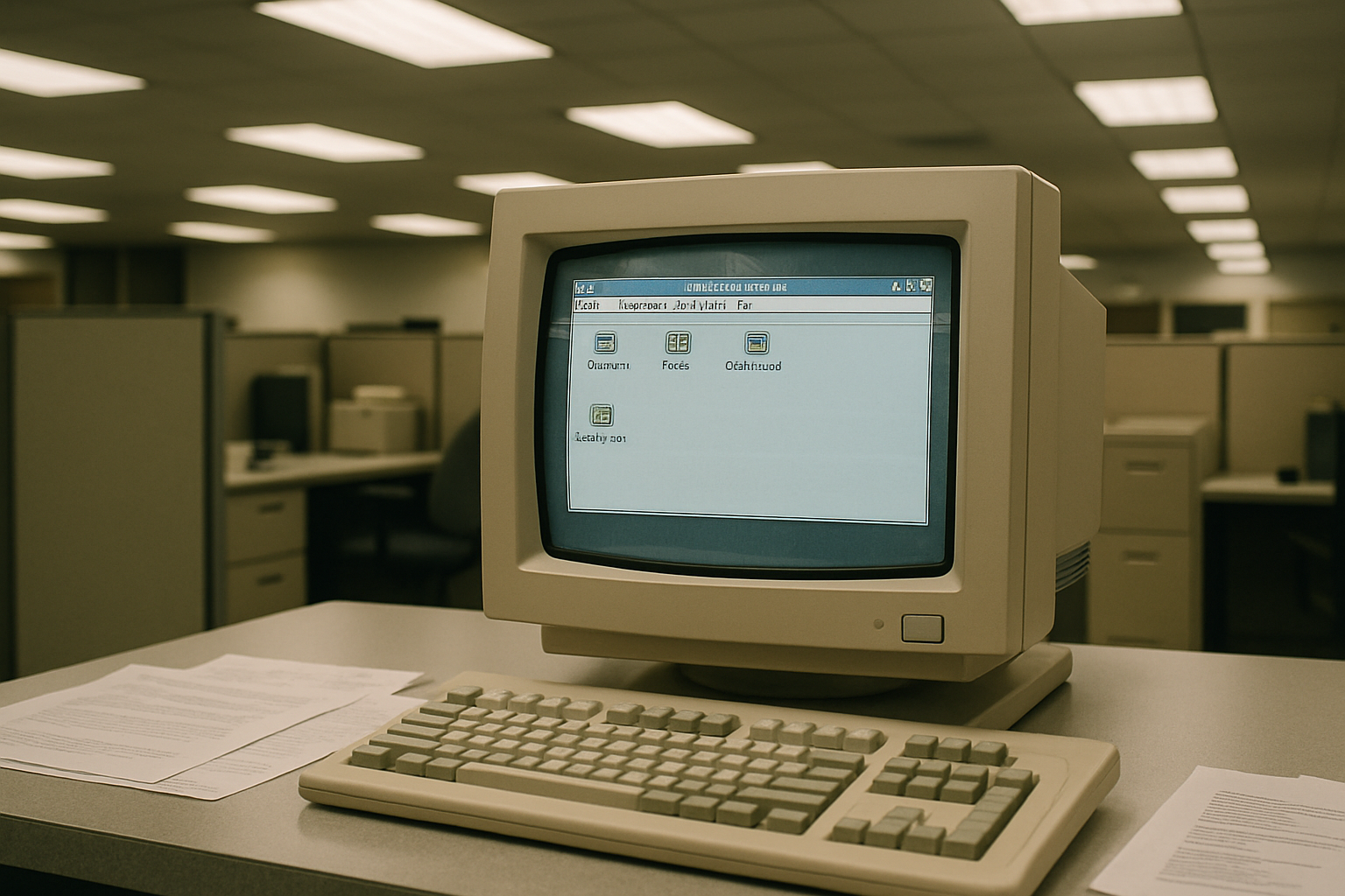 Microsoft Releases Windows 3.0 — detail