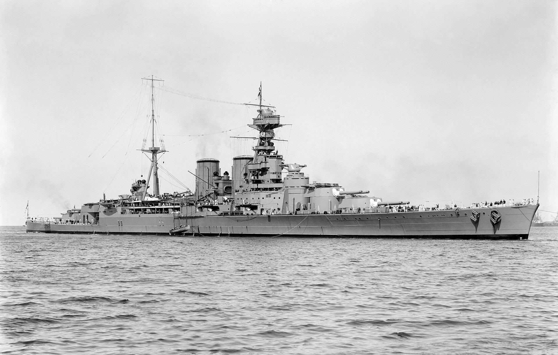 HMS Hood is sunk