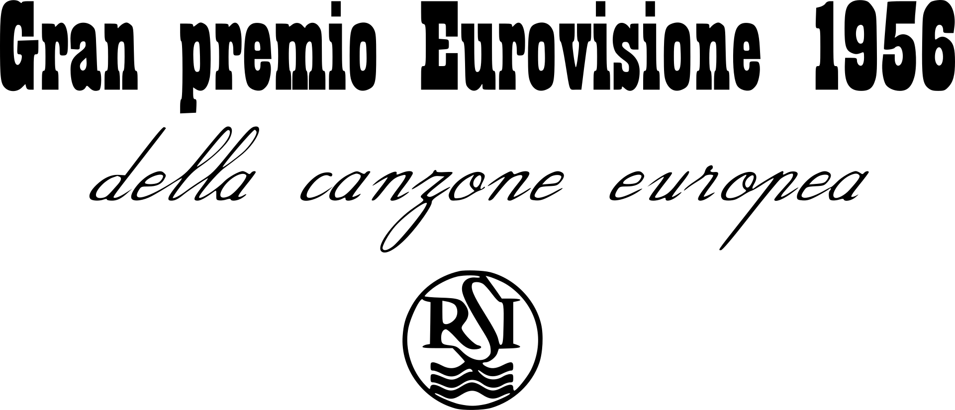 First Eurovision Song Contest is held