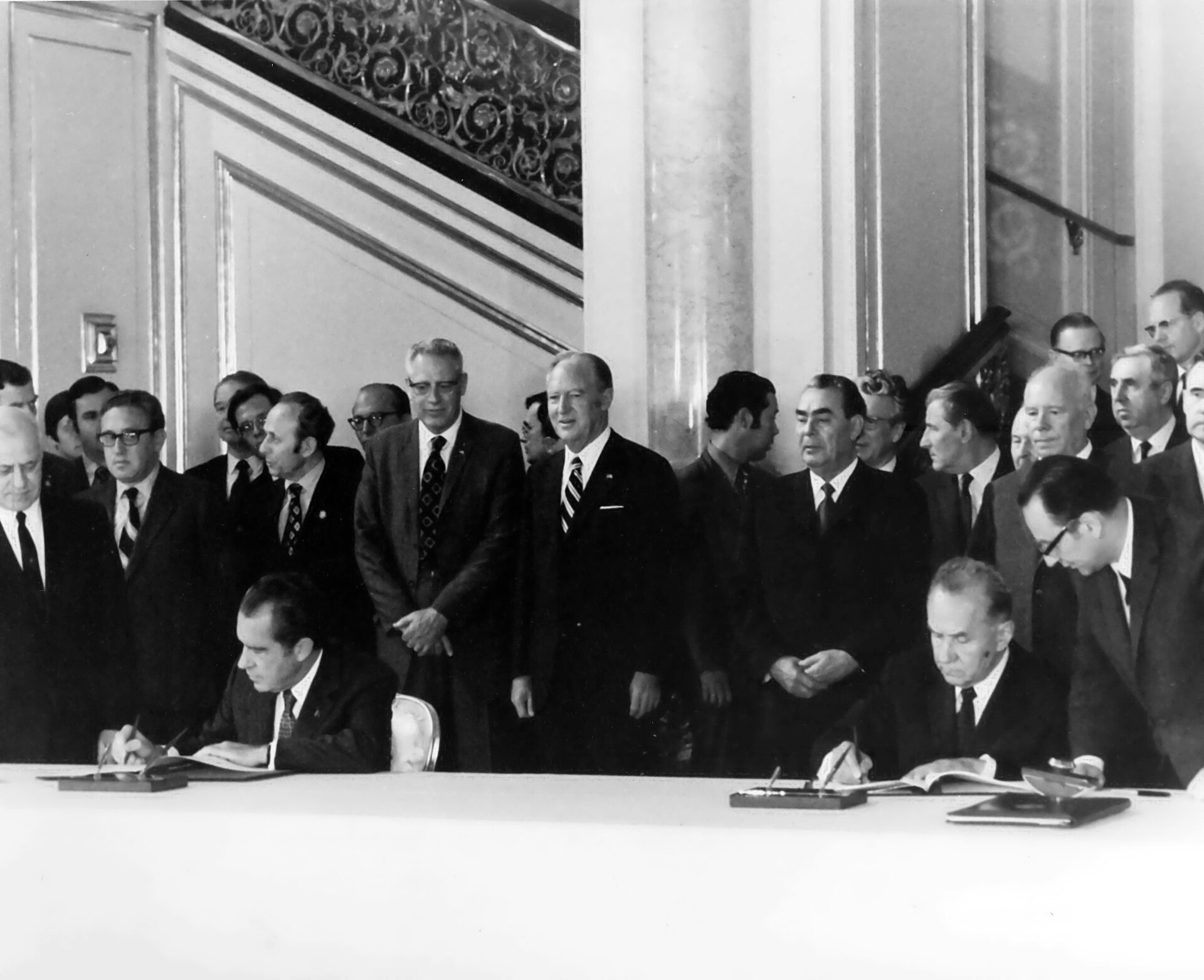 US and USSR sign ABM Treaty — detail