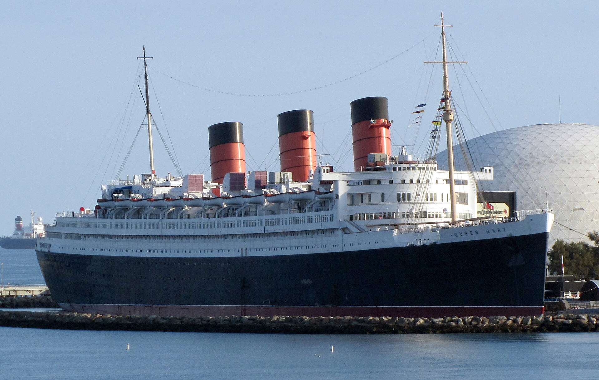 RMS Queen Mary maiden voyage