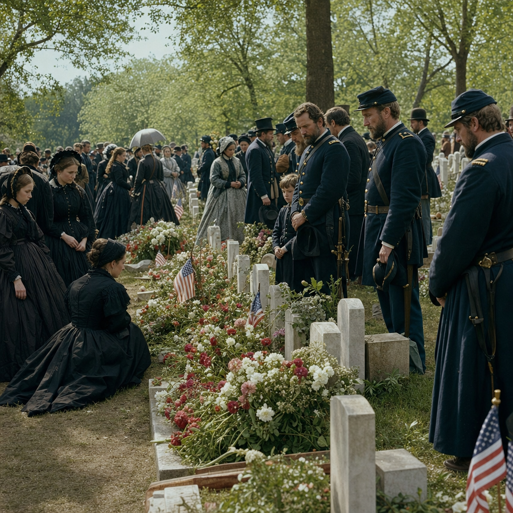 Memorial Day observed for the first time